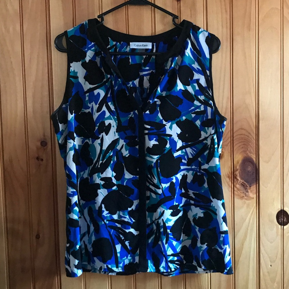 Calvin Klein Blouse Sz M